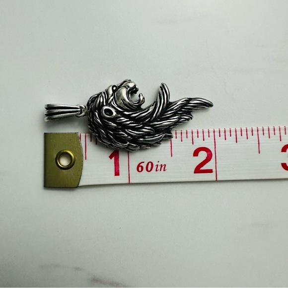 925 Sterling Silver Lion Head Pendant – Bold & Fierce Statement Piece - Picture 5 of 7